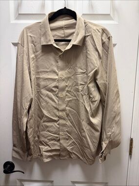 lululemon athletica Men's Button-Down Shirt in Beige